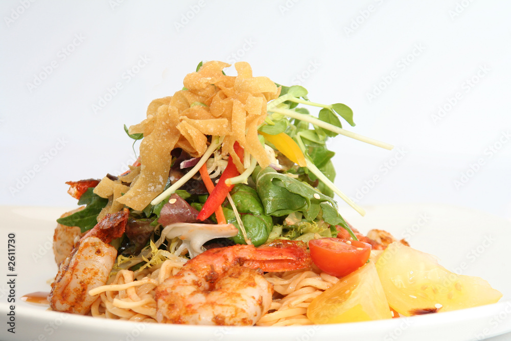 thai prawn salad,