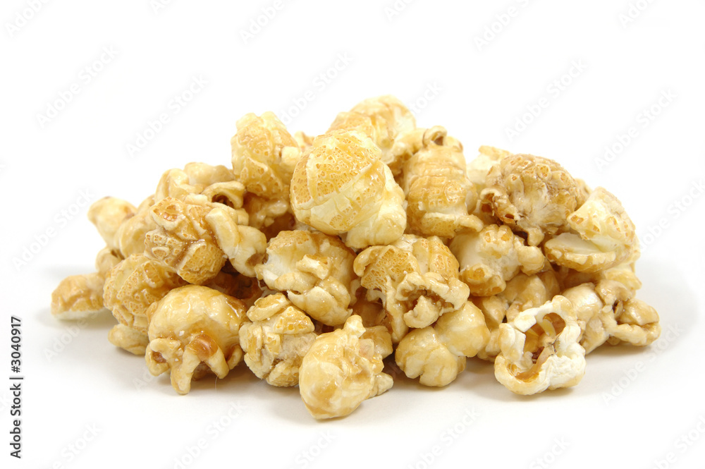 close up of popcorn