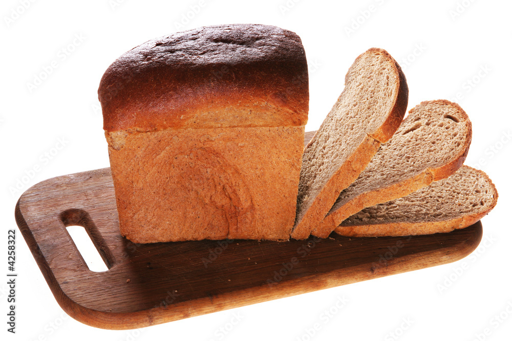 Bread on white