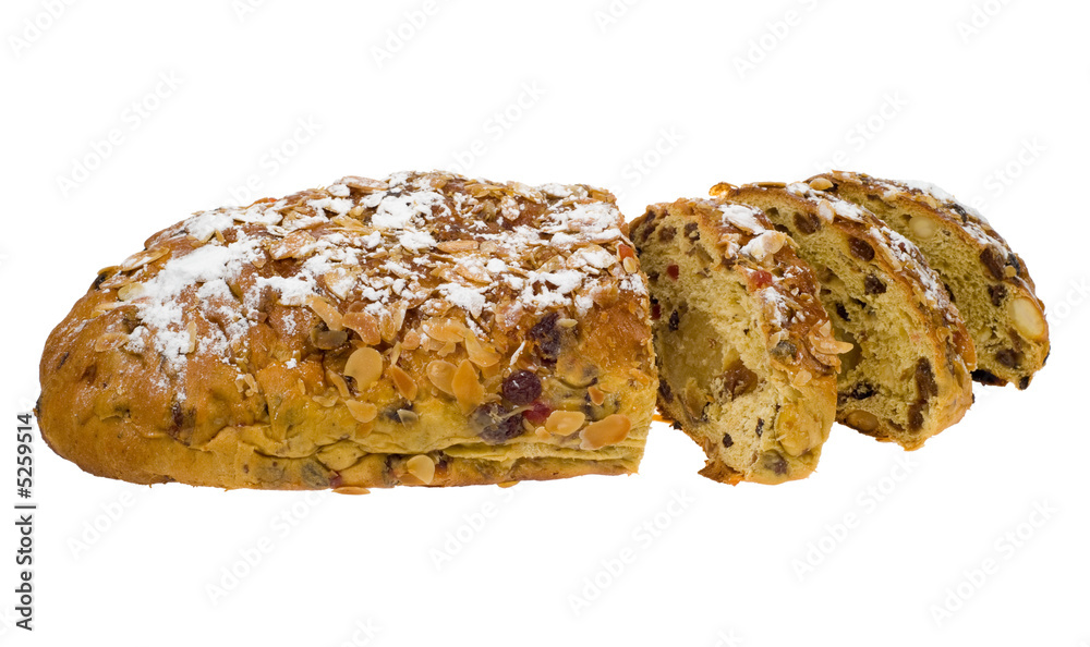 新鲜圣诞stollen