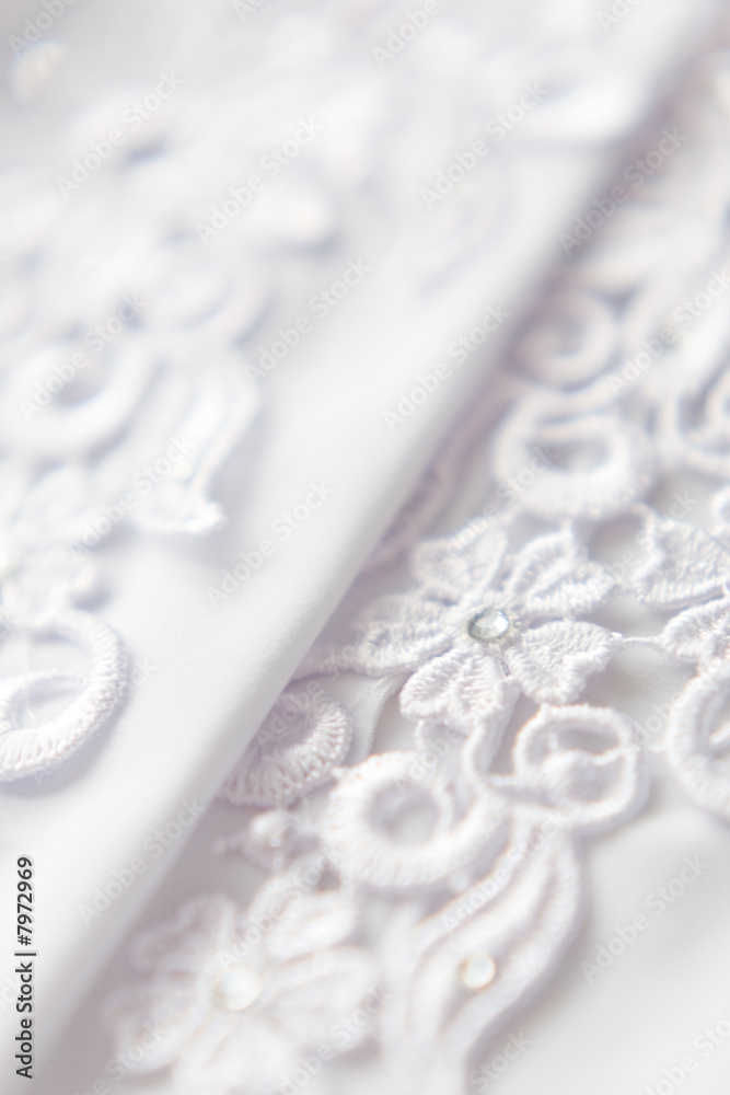 Wedding lace background