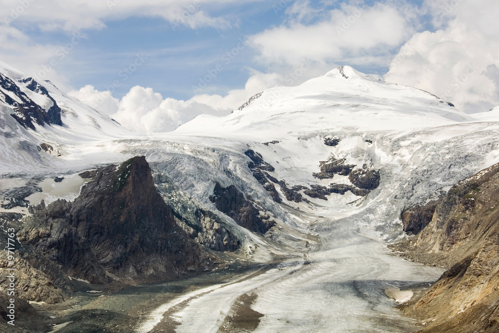 Schmelzender Gletscher