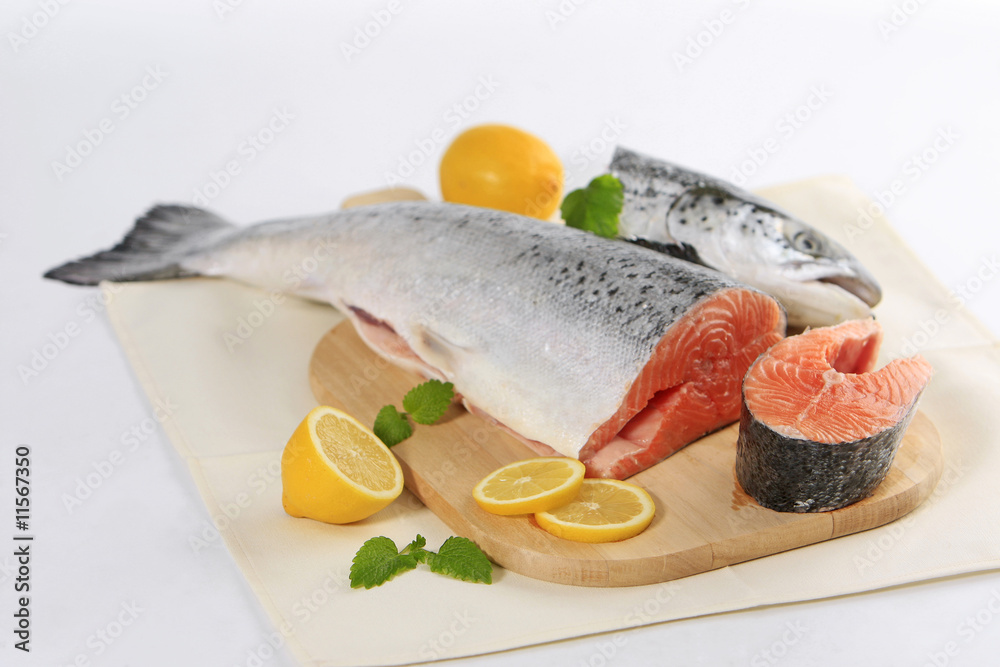 Fresh salmon