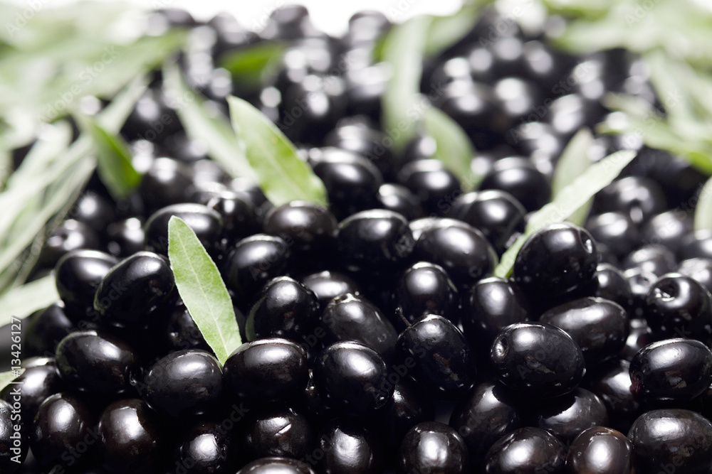 black olives