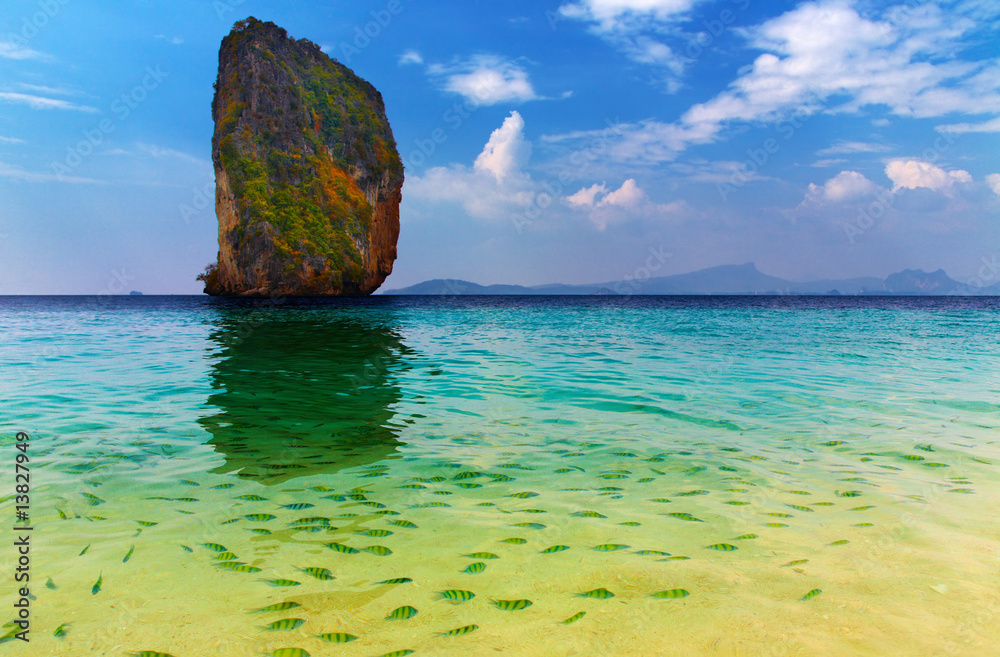 Tropical paradise, Poda Island, Thailand