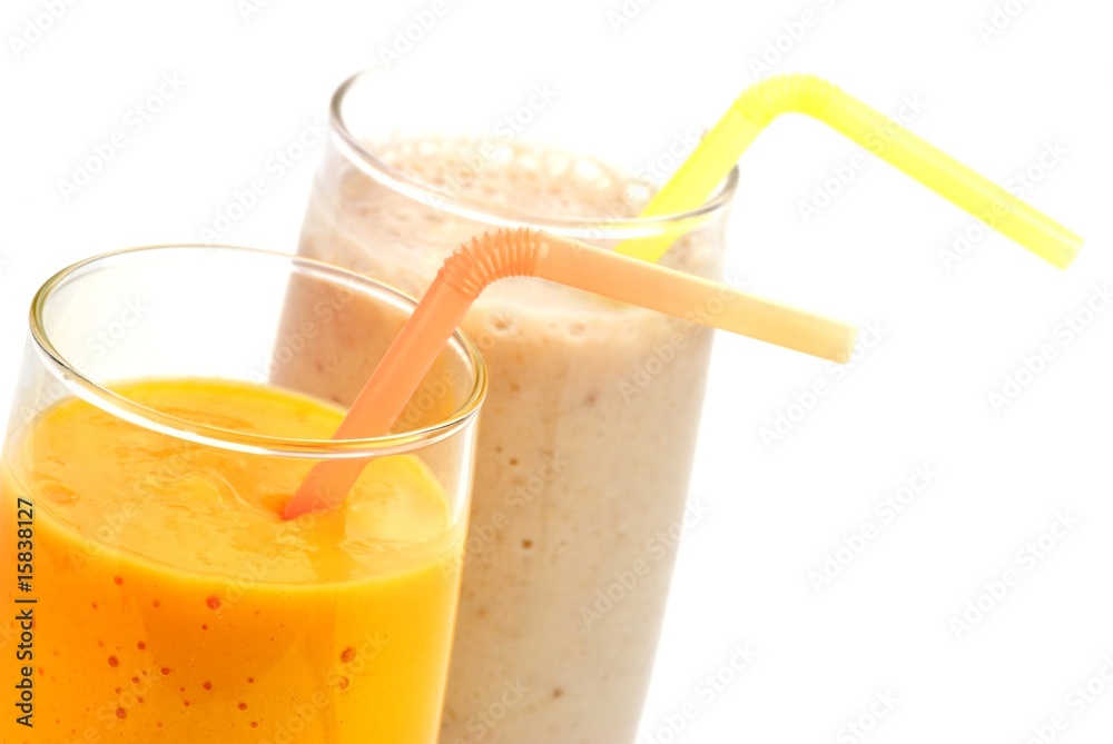 Smoothies,Closeup.