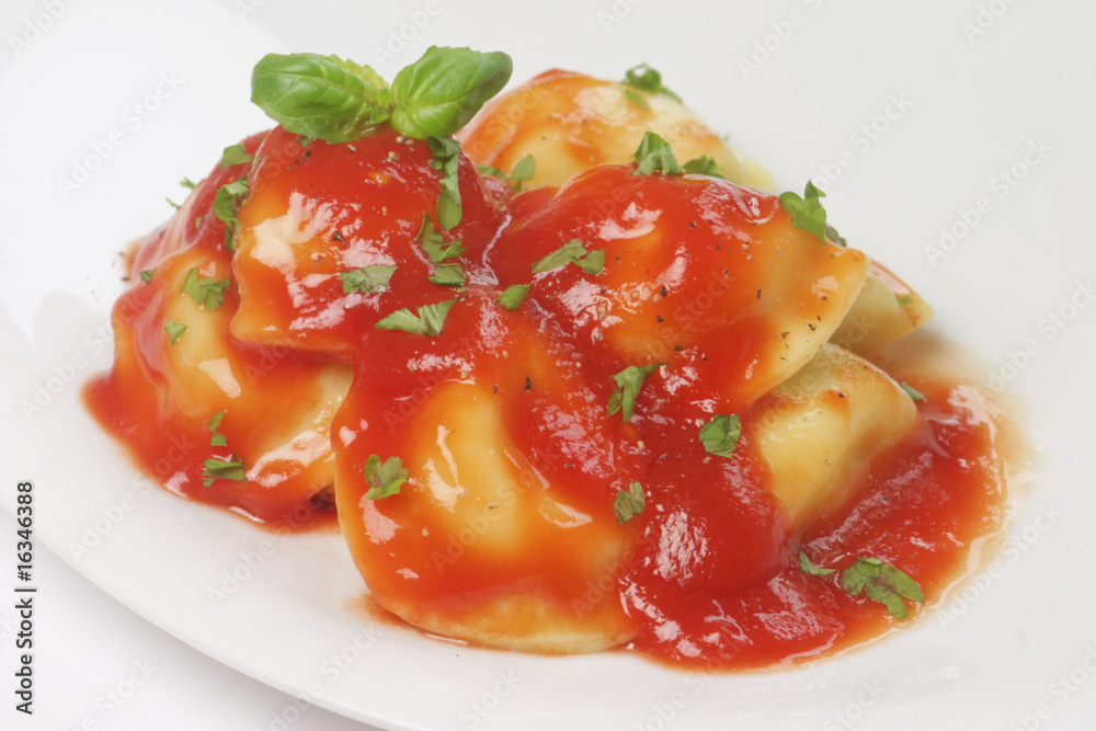 Cappelletti with Tomato Sauce