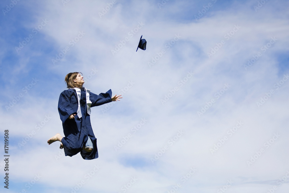 Student Graduation Excitement