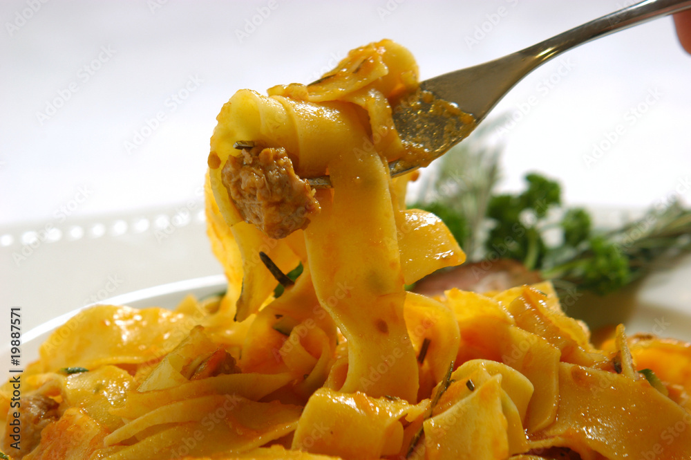 Pappardelle al ragù