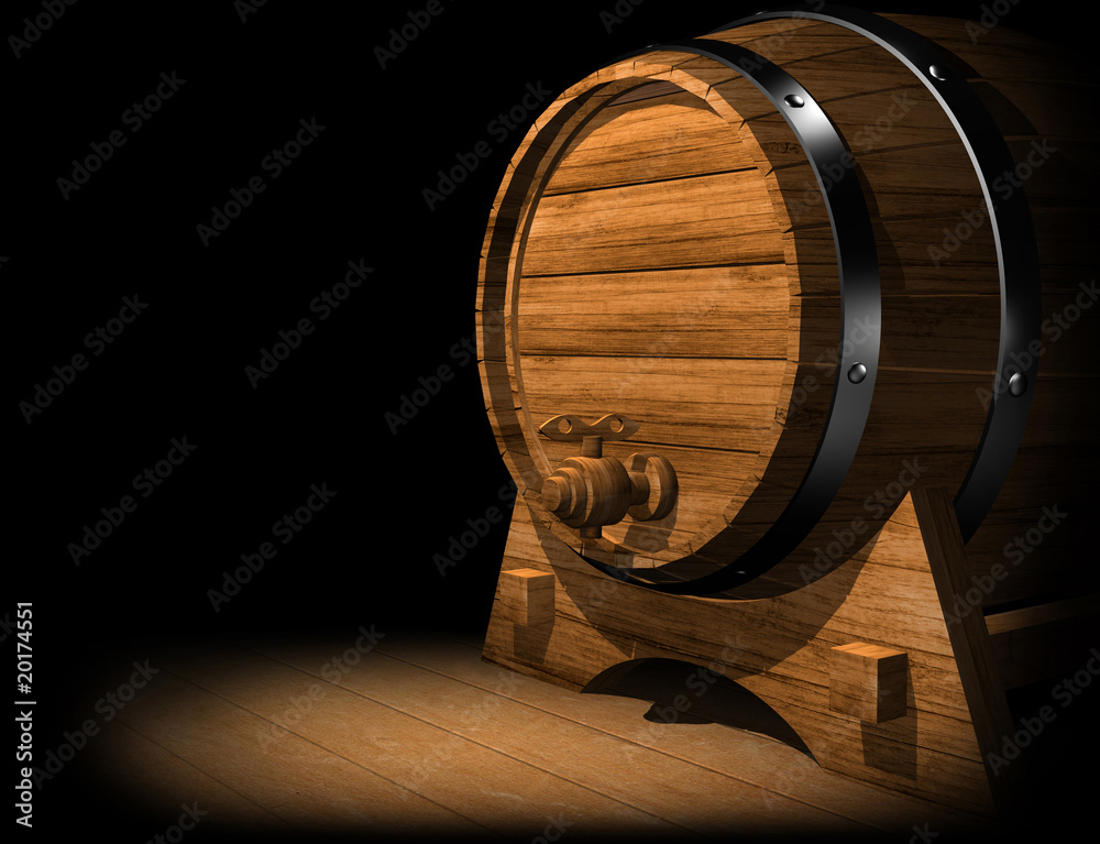 OAK WINE BARREL