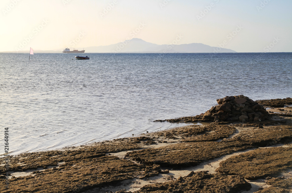 Egyptian coastline