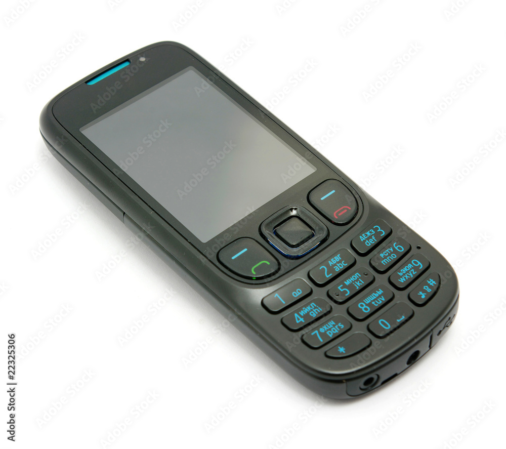 black mobile phone