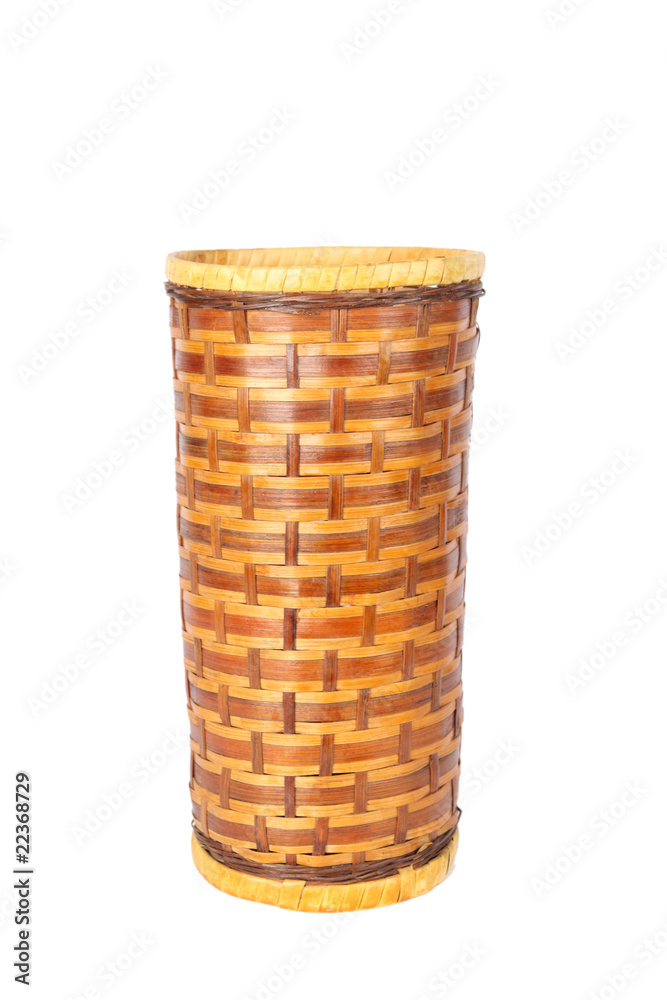 bamboo flower vase