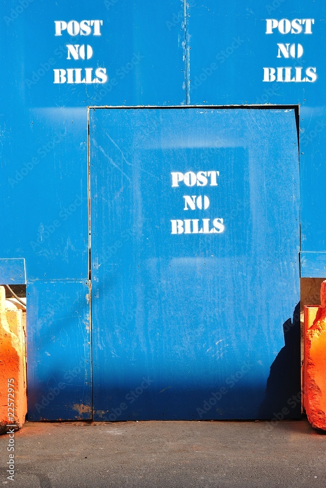 Post No Bills