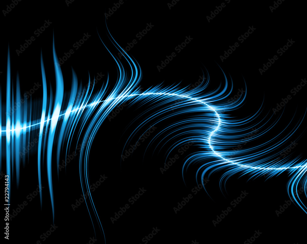 abstract  blue lines