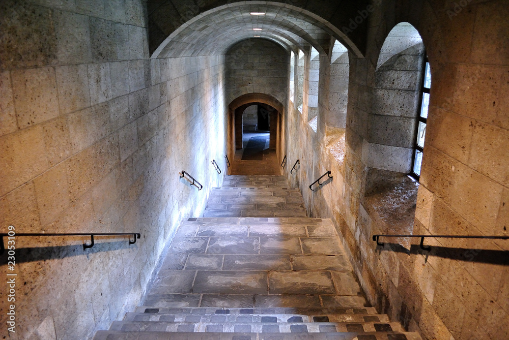 Staircase in Castle