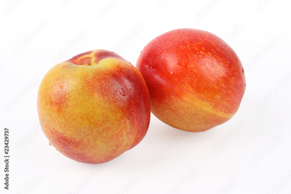 two peaches