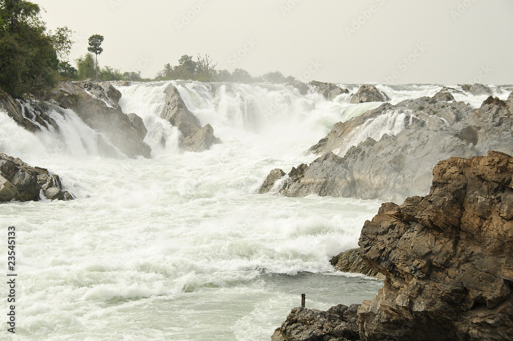 Wasserfälle Khom Phapheng ,Laos,Asien