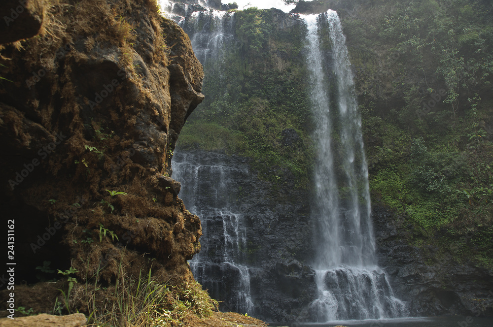 老挝博拉文高原Wasserfall