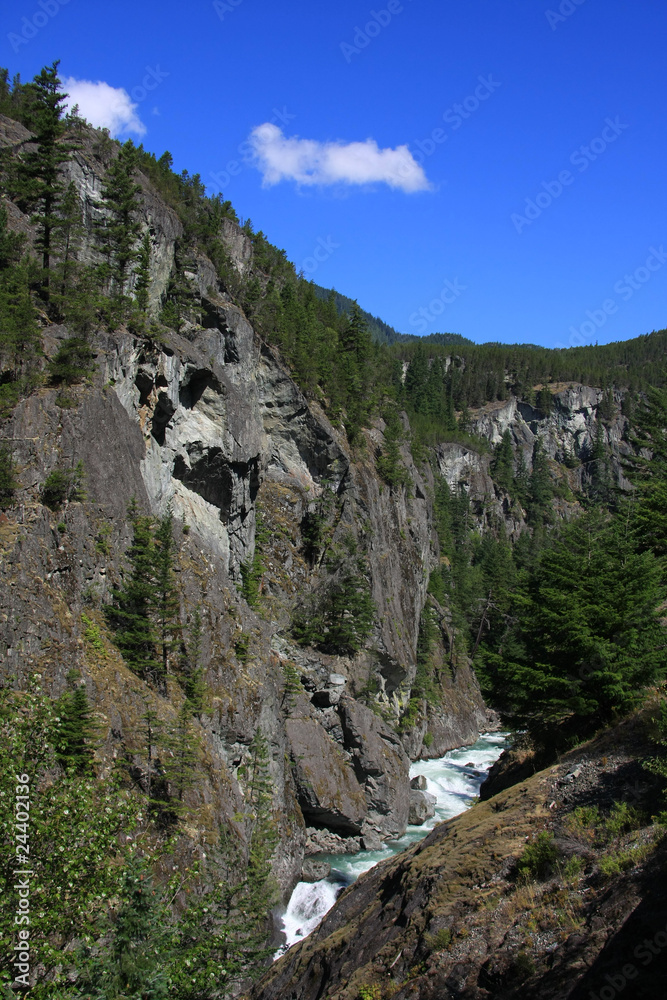 Cheakamus canyon, Canada