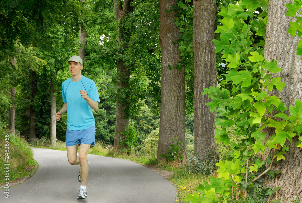 Lockeres Lauftraining in schöner Natur