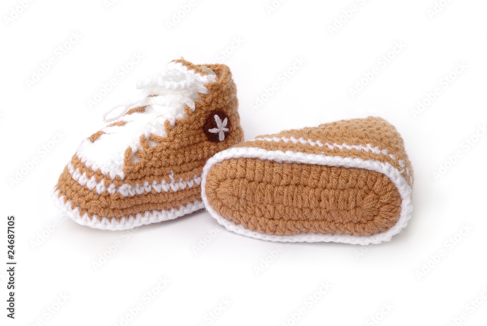 yarn choes for baby