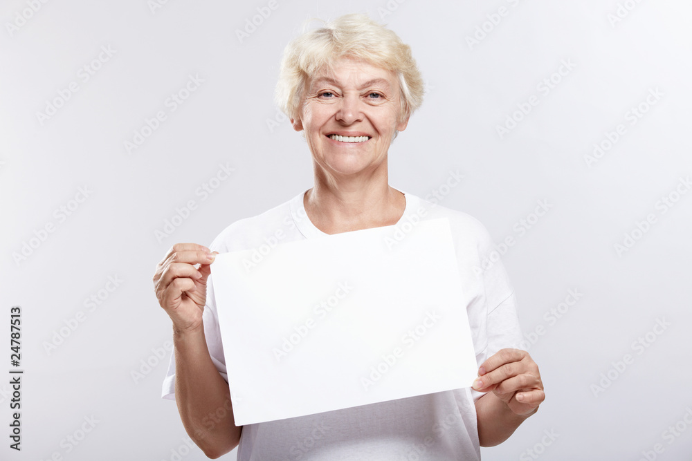 Smiling woman