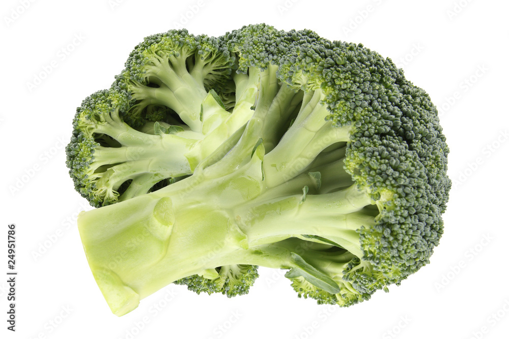 two green broccoli cabbages