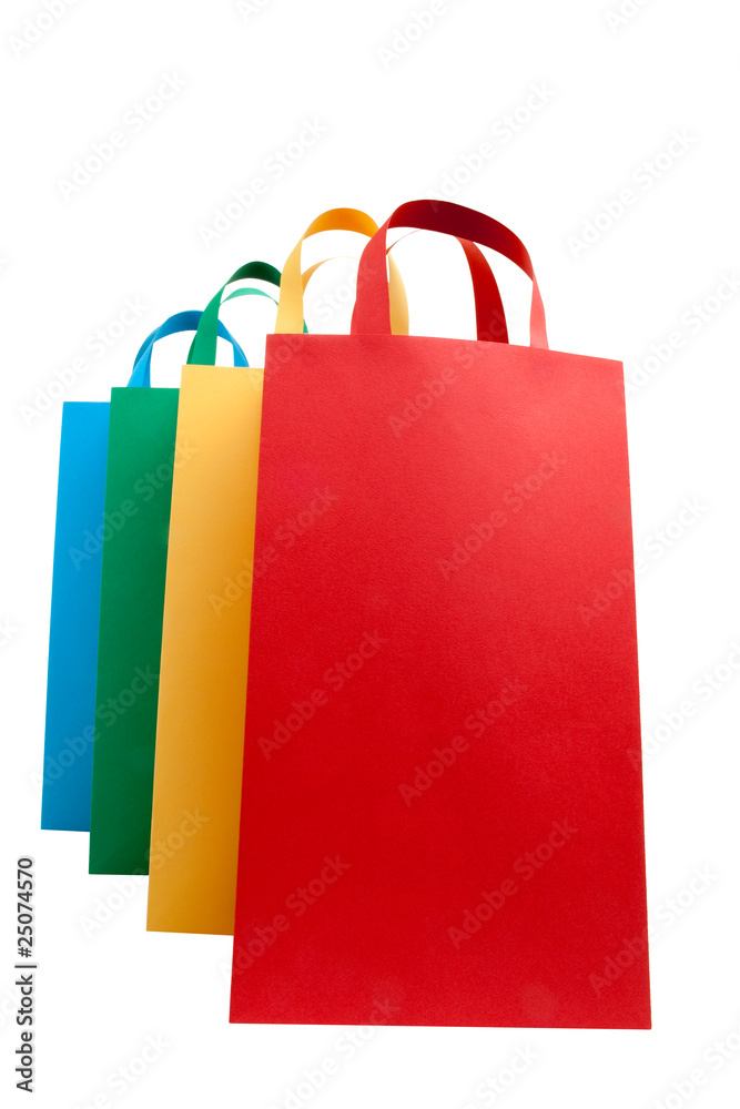 for colorful shopping bags