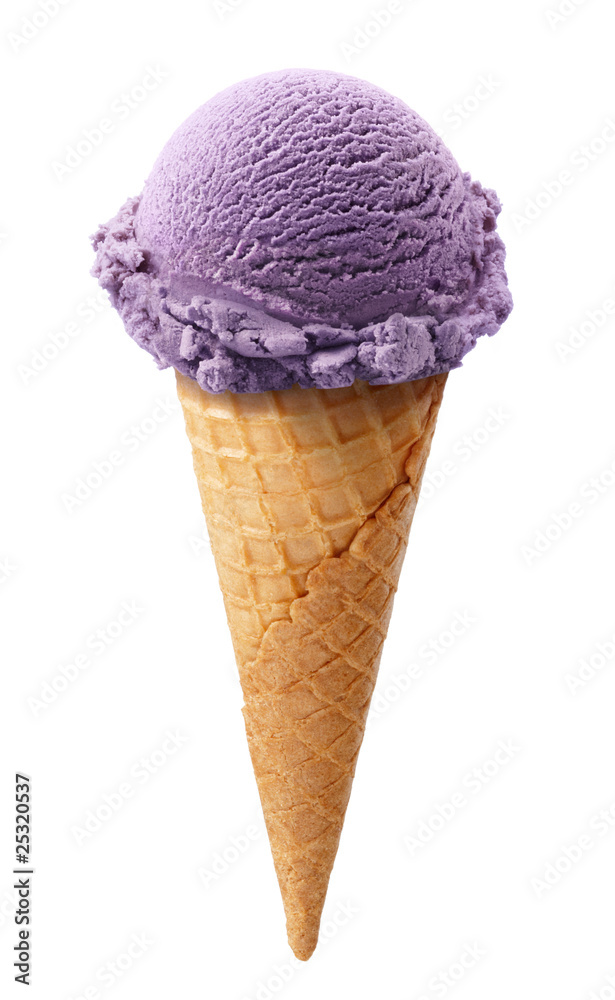 blueberry ice cream