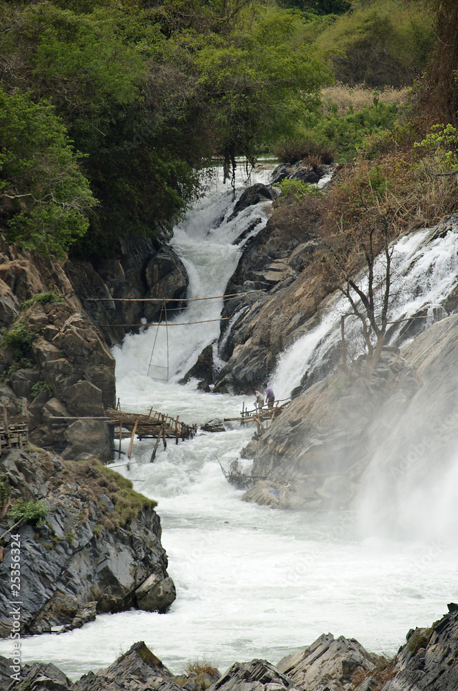 Mekongfälle Khom Phapheng