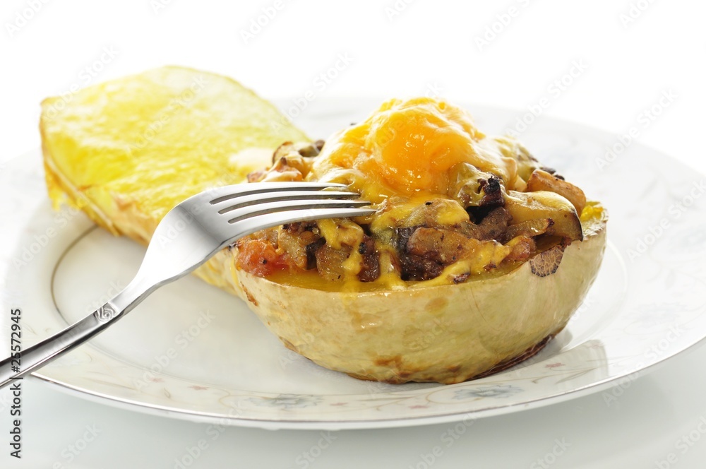 stuffed squash