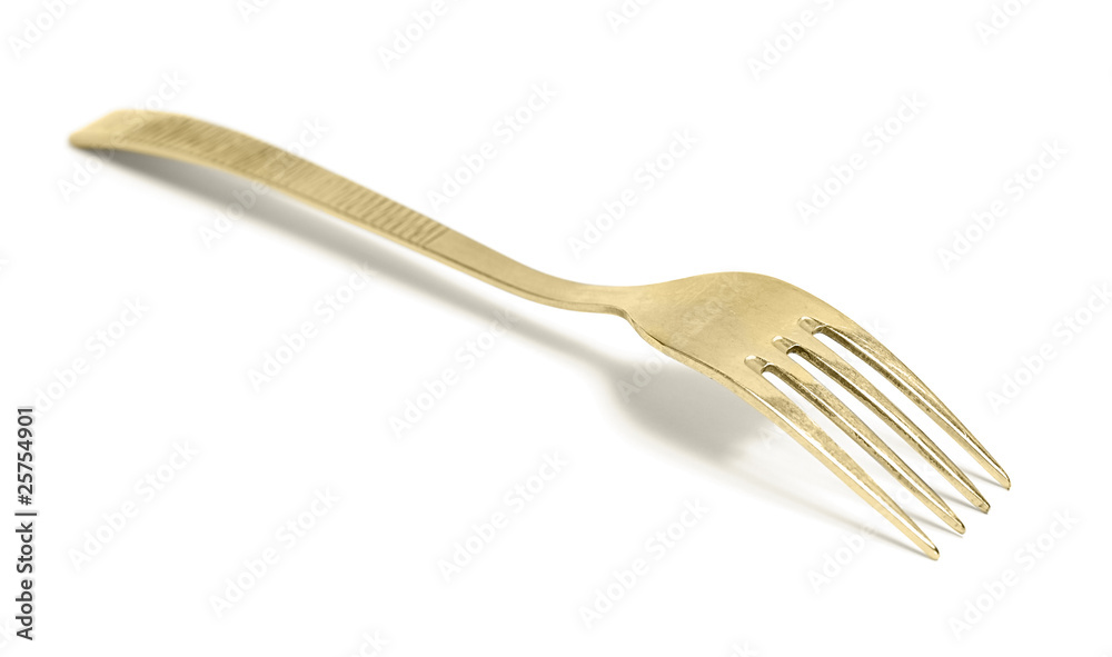 Golden fork