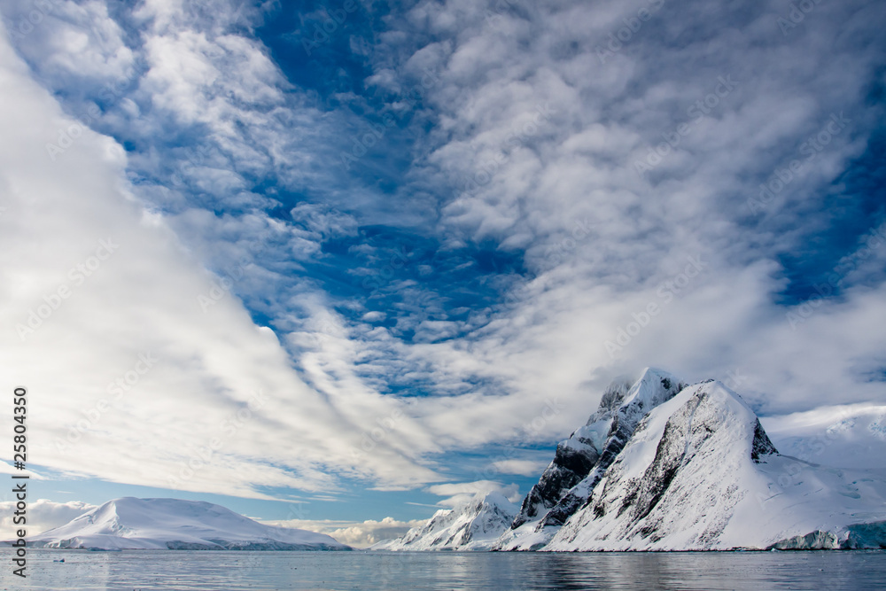 Snow-capped mountains