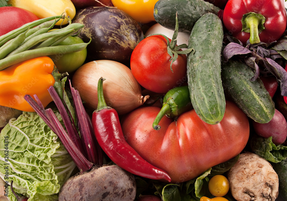 Vegetable background