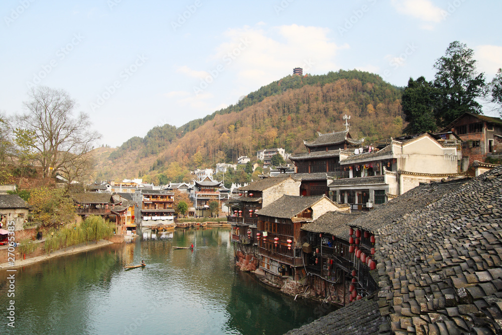 chinese border town of phoenix