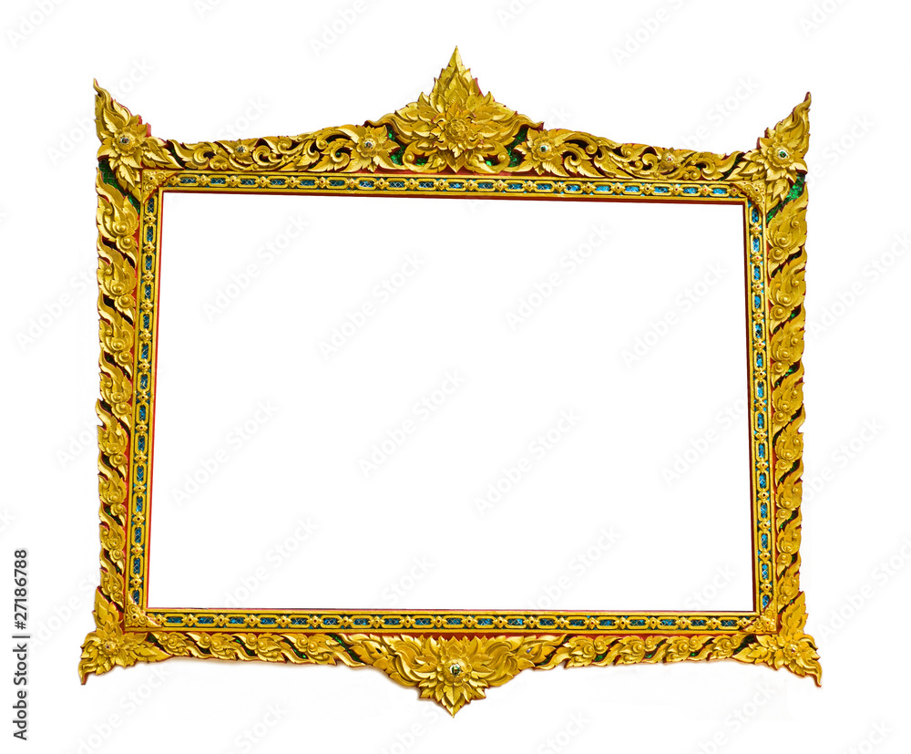 Picture gold frame