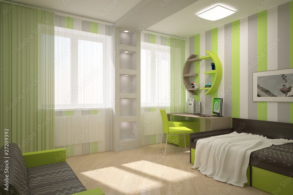 nice green children interior