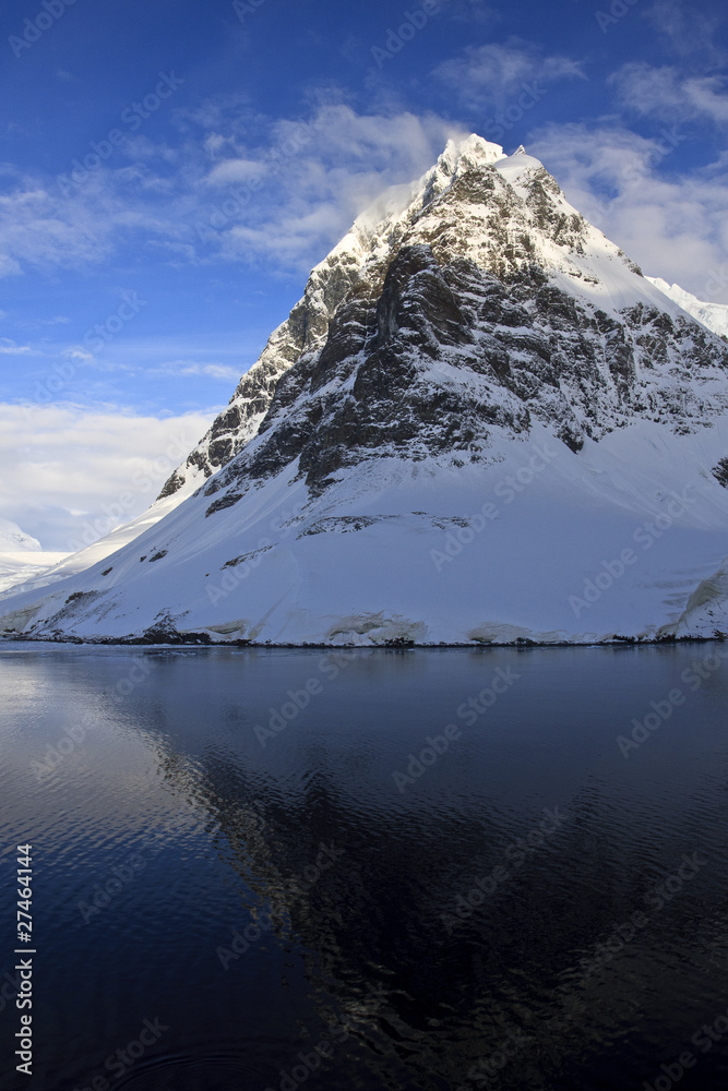 Snow-capped mountains