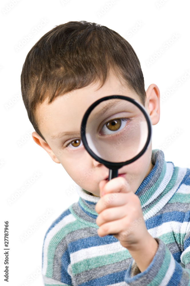 magnifying