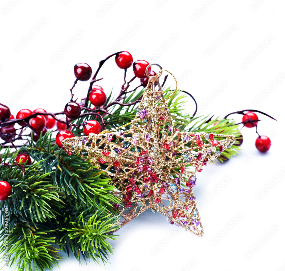 Christmas decoration border design