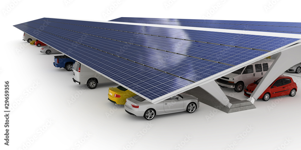 Solar Parking (isolated)