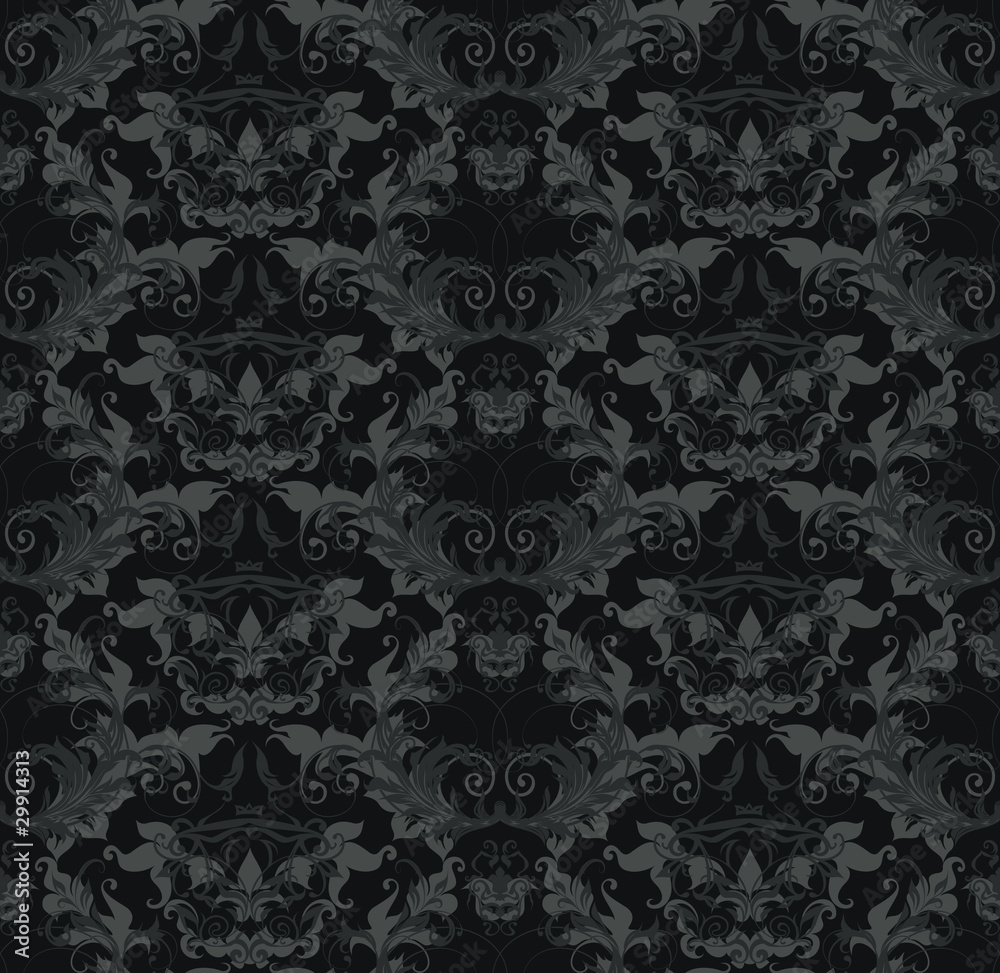 Seamless wallpaper pattern