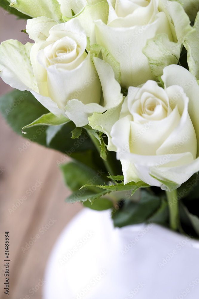 White roses