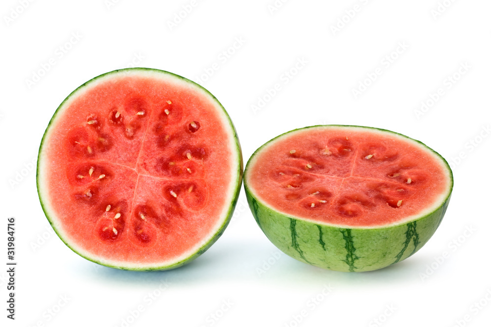 watermelon with clipping path