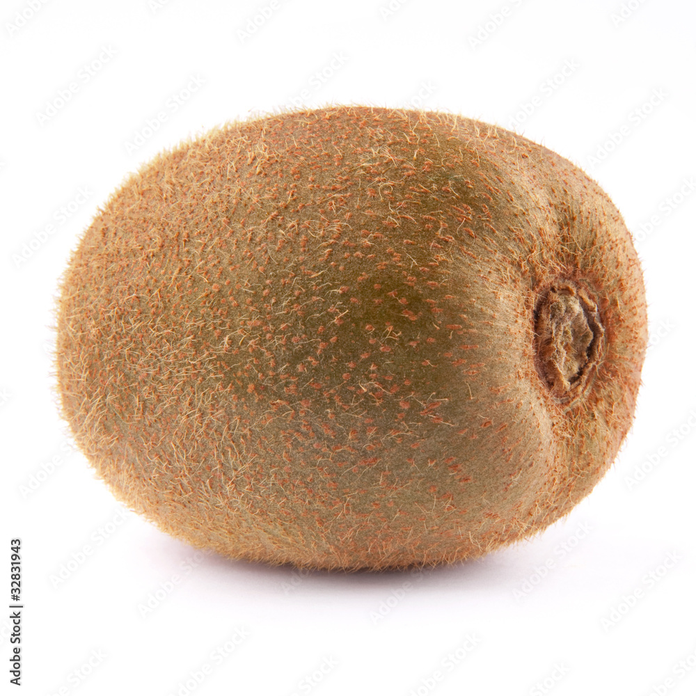 Kiwi fruit isolated on white background