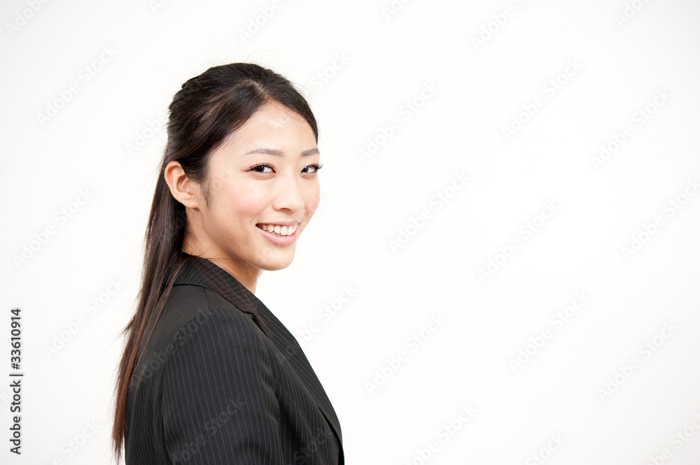 a portrait of asian businesswoman