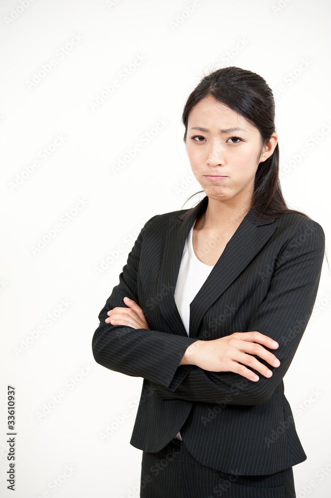 a portrait of asian businesswoman