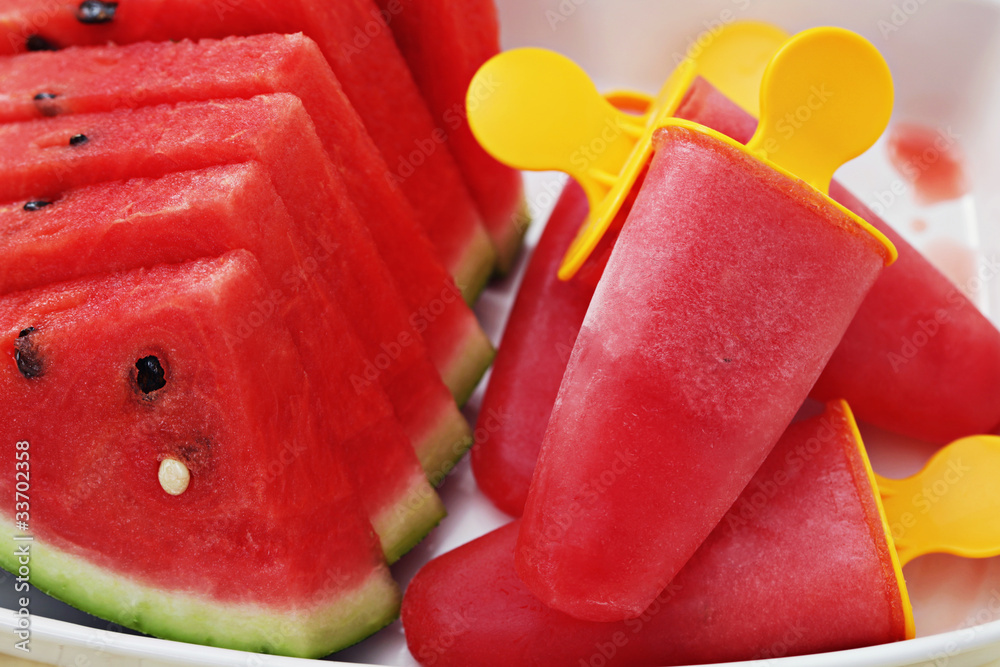 watermelon ice-cream