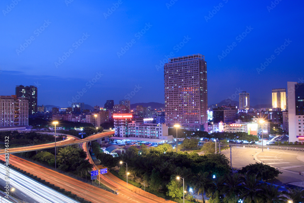 中国深圳夜景